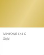Pantone 874 C / Gold